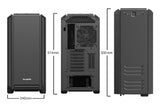 Silent Base 601 Midi Tower Black