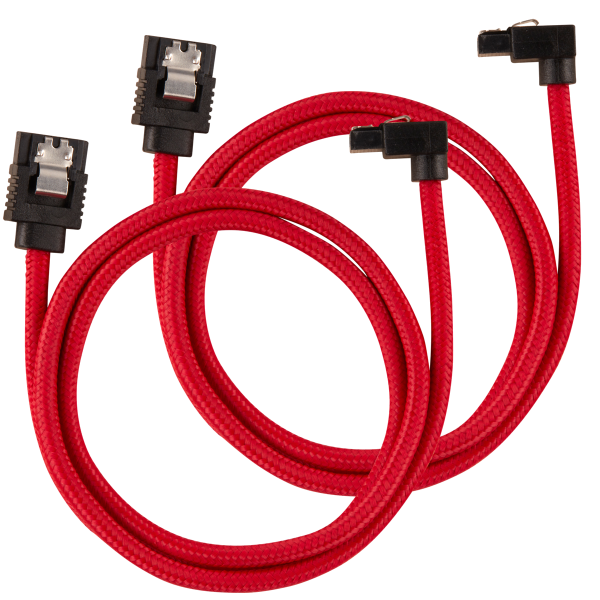 SATA cable 0.6 m Black, Red