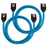 SATA cable 0.6 m SATA 7-pin Black, Blue