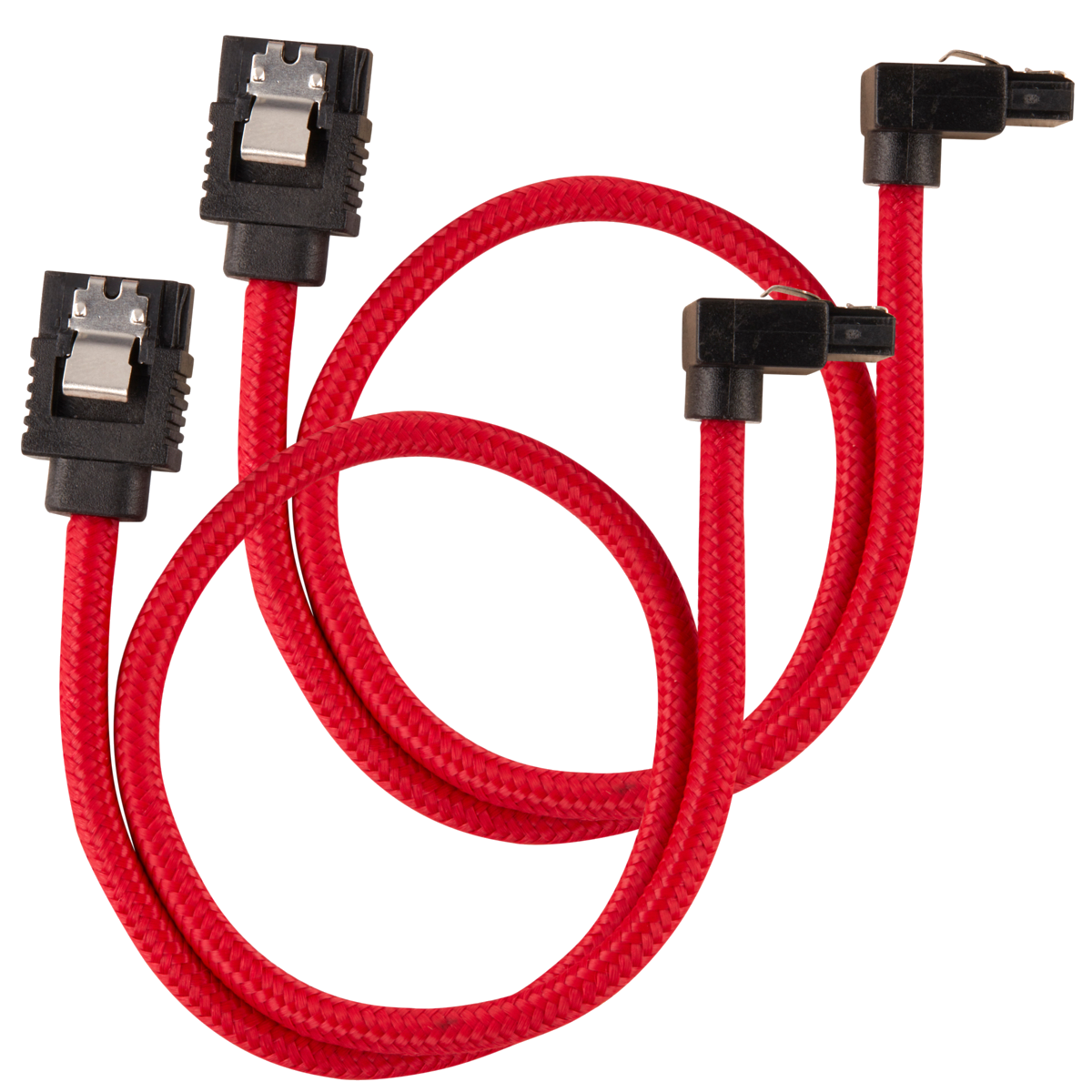 SATA cable 0.3 m Black, Red