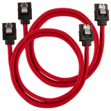 SATA cable 0.6 m Black, Red