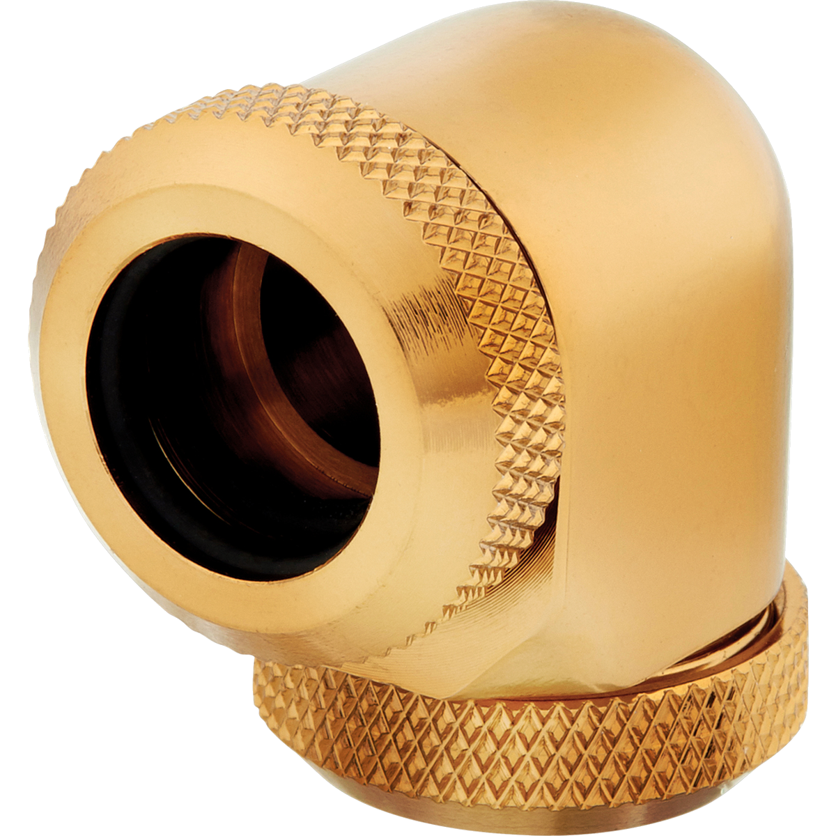 Hydro X XF Gold Brass 12mm Hardline 90