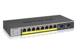 GS110TP Managed L2/L3/L4 Gigabit Ethernet (10/100/1000) Power over Ethernet (PoE) Grey