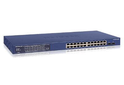 GS724TPP Managed L2/L3/L4 Gigabit Ethernet (10/100/1000) Power over Ethernet (PoE) Blue