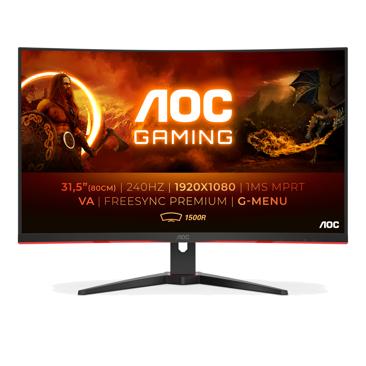 C32G2ZE/BK FHD 31.5" 240Hz 0.5ms