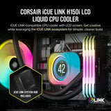 H150i iCUE LINK LCD 360mm RGB