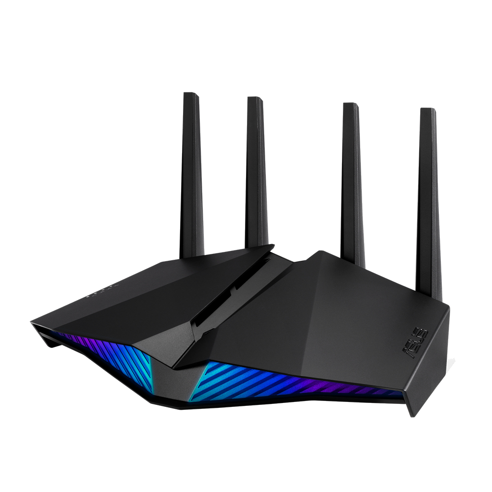 RT-AX82U wireless router Gigabit Ethernet Dual-band (2.4 GHz / 5 GHz) 4G Black