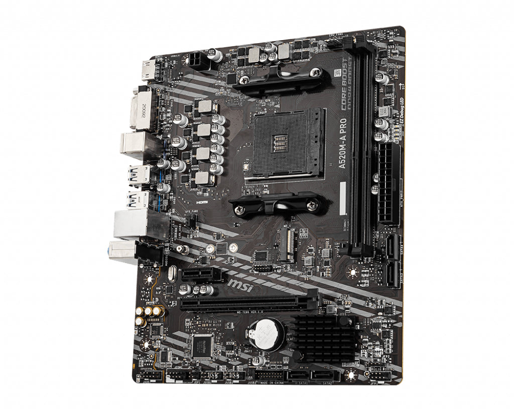 A520M-A PRO AMD A520 Socket AM4 micro ATX