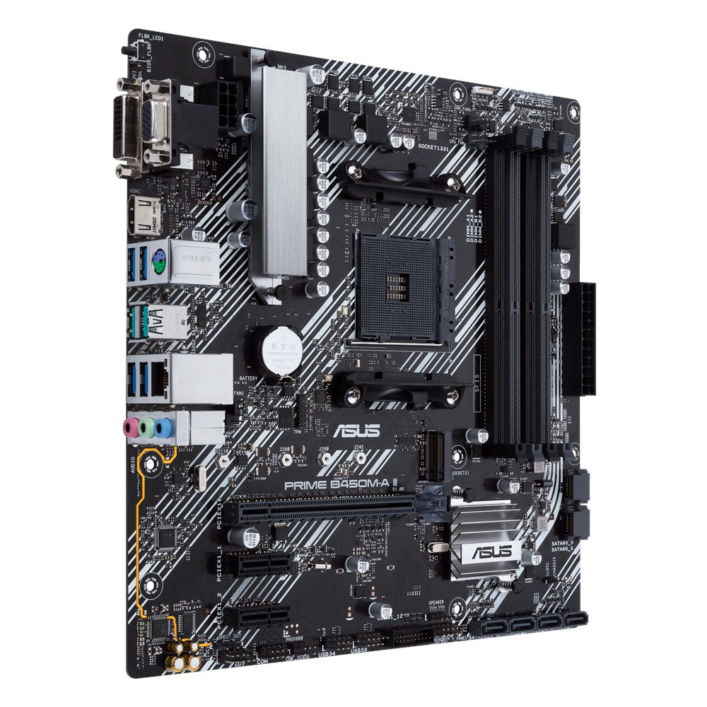 PRIME B450M-A II AMD B450 Socket AM4 micro ATX