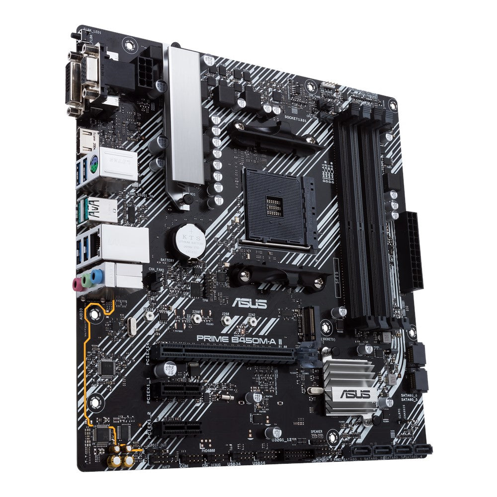 PRIME B450M-A II AMD B450 Socket AM4 micro ATX