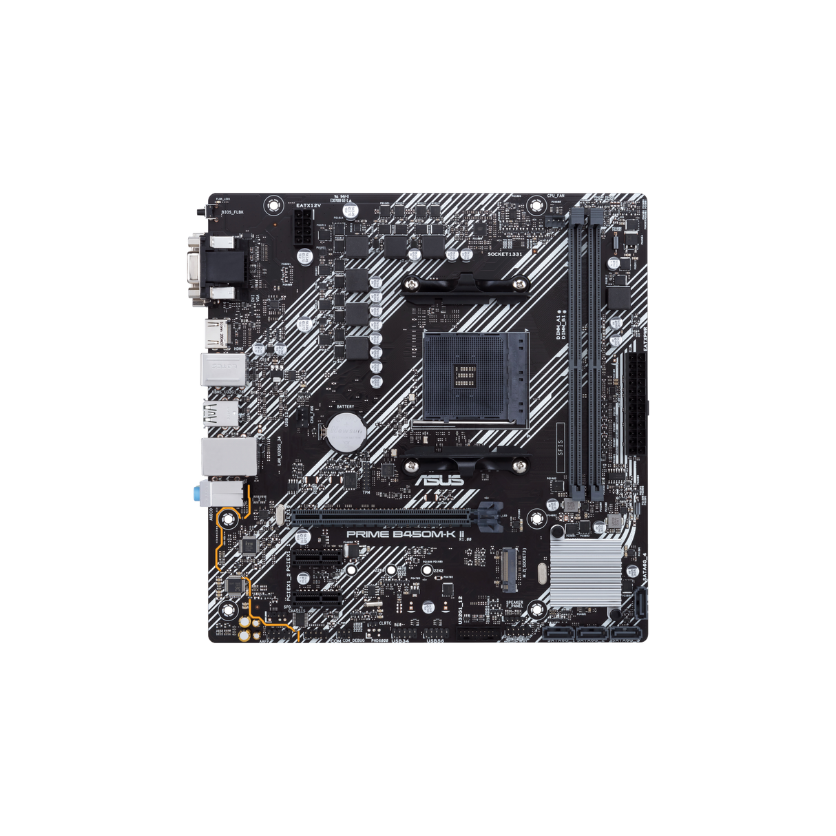 Prime B450M-K II AMD B450 Socket AM4 micro ATX