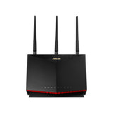 4G-AC86U wireless router Gigabit Ethernet Dual-band (2.4 GHz / 5 GHz) Black