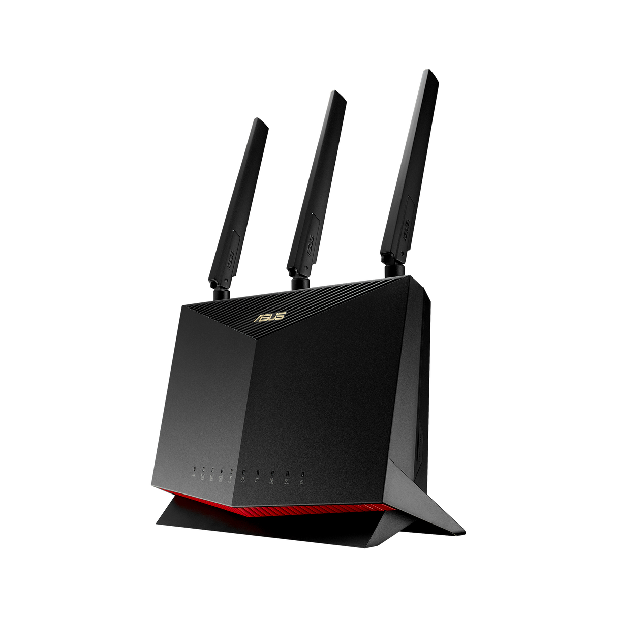 4G-AC86U wireless router Gigabit Ethernet Dual-band (2.4 GHz / 5 GHz) Black