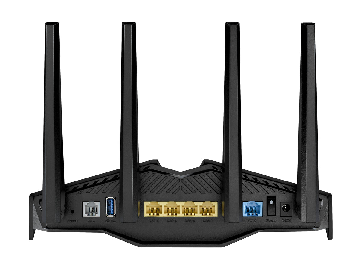 DSL-AX82U wireless router Gigabit Ethernet Dual-band (2.4 GHz / 5 GHz) Black