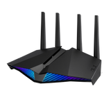 DSL-AX82U wireless router Gigabit Ethernet Dual-band (2.4 GHz / 5 GHz) Black