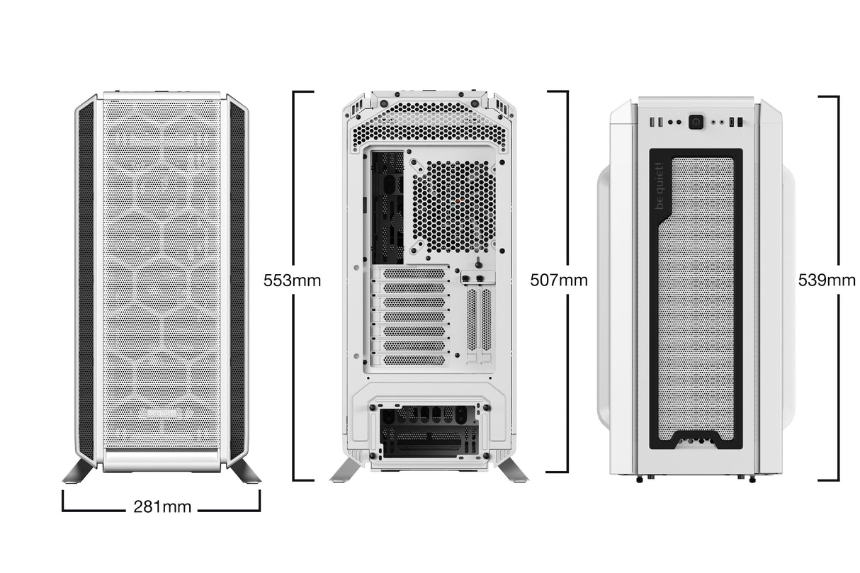 Silent Base 802 Window White Midi Tower