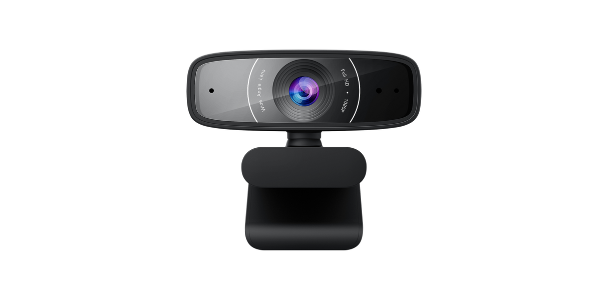 C3 webcam 1920 x 1080 pixels USB 2.0 Black