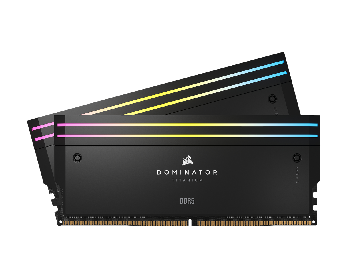 Dominator Titanium RGB Svart 32GB (2x16GB) 6000MHz DDR5