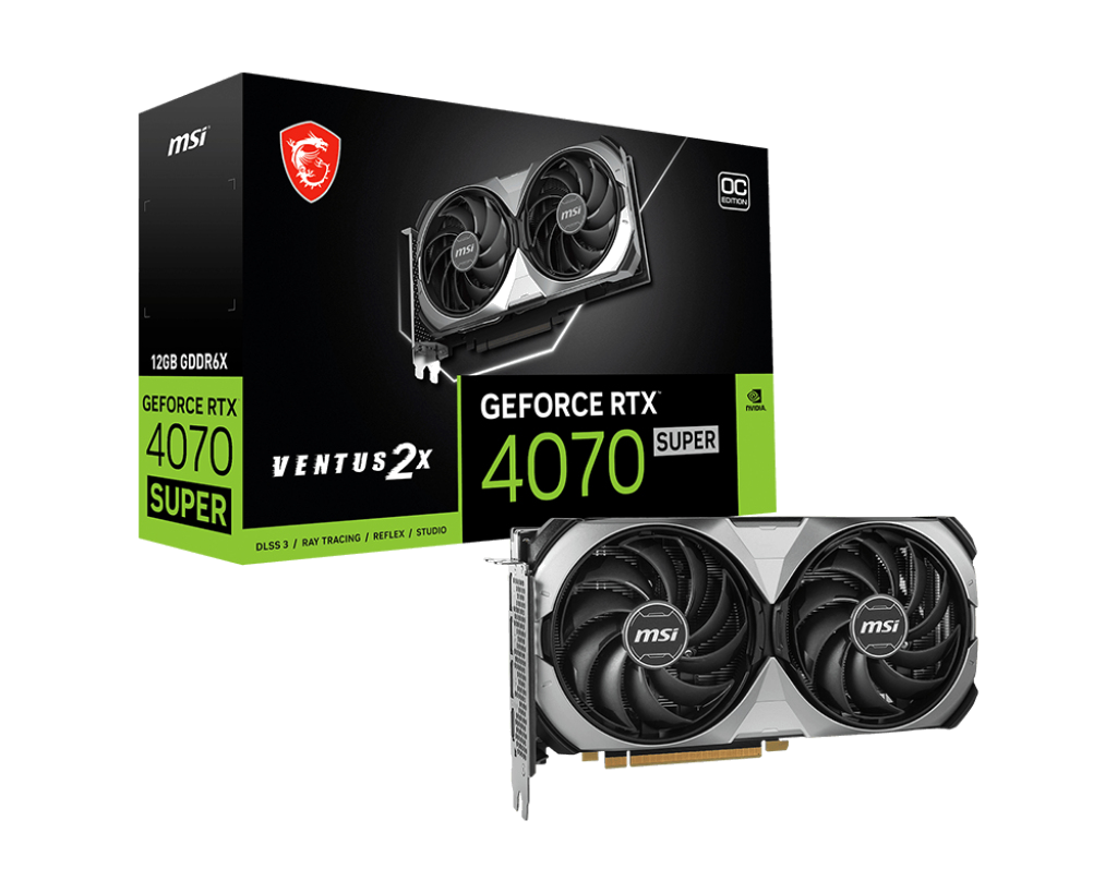 VENTUS GeForce RTX 4070 SUPER 12G 2X OC