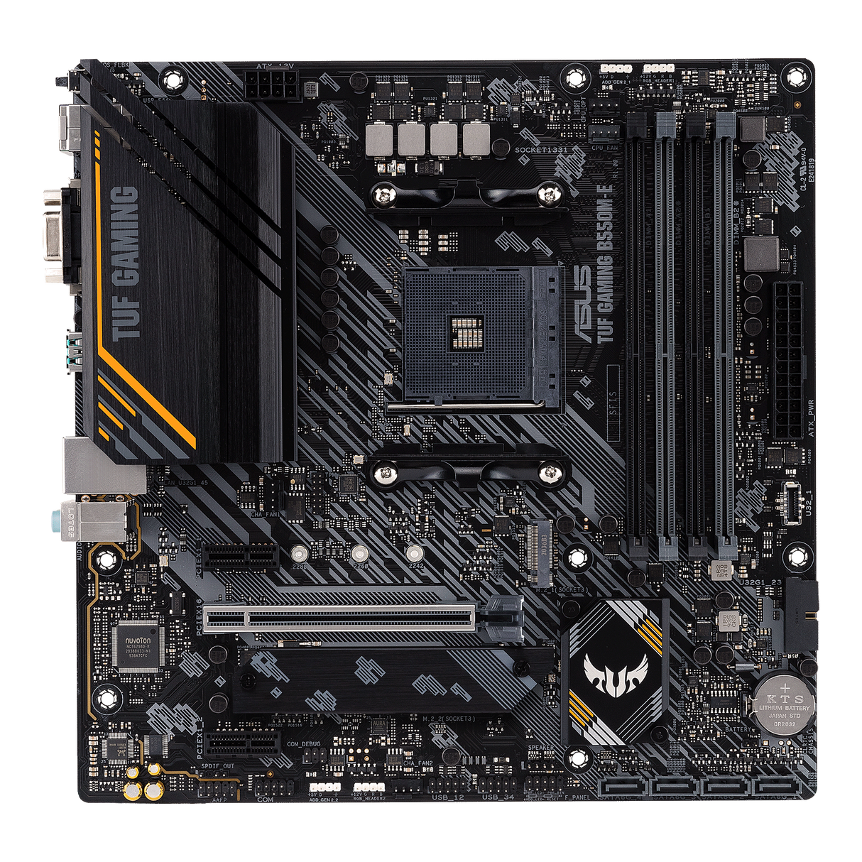 TUF GAMING B550M-E AMD B550 Socket AM4 micro ATX