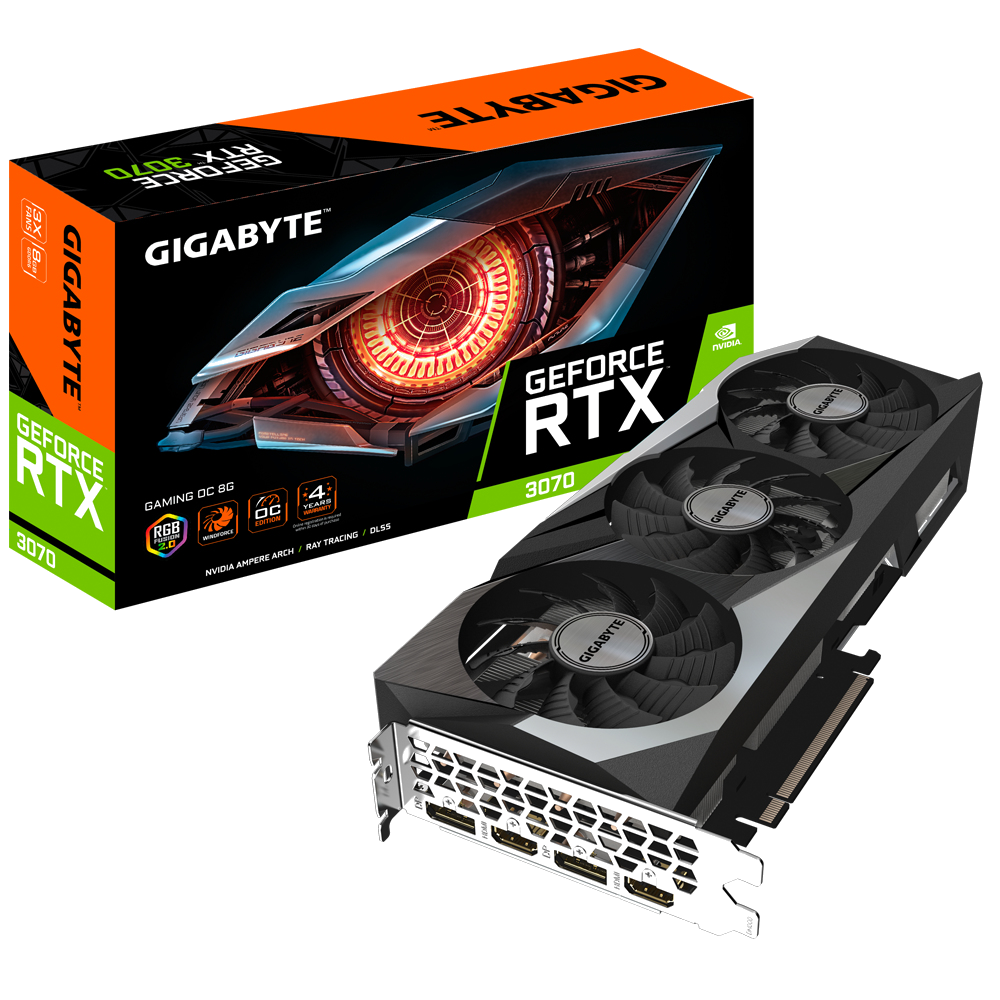 GeForce RTX 3070 GAMING OC 8G (rev. 2.0)