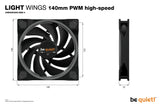 Light Wings | 140mm PWM high-speed