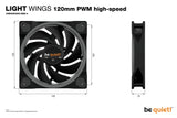 Light Wings | 120mm PWM high-speed