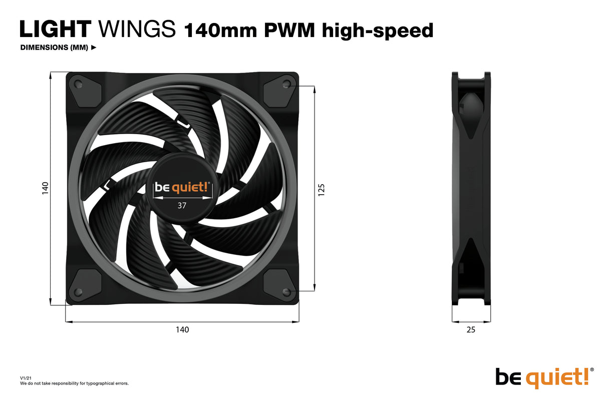 Light Wings 140mm ARGB 3 Pack