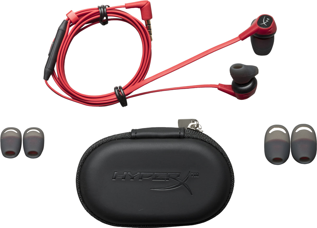 HyperX Cloud Earbuds (Red-Black)