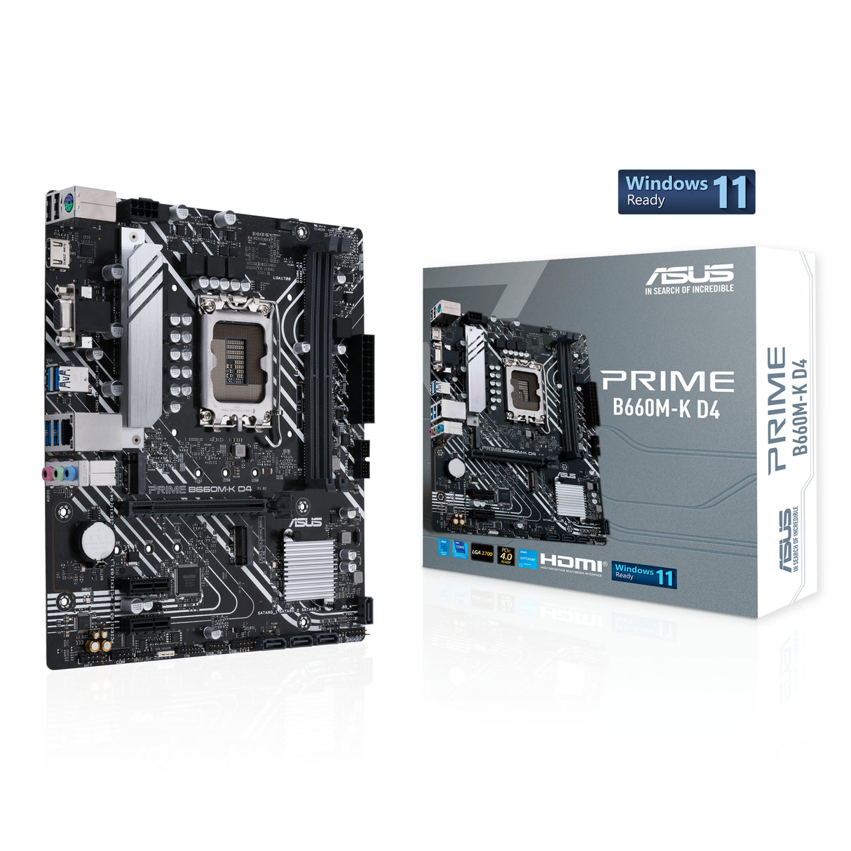 PRIME B660M-K D4 Intel B660 LGA 1700 micro ATX