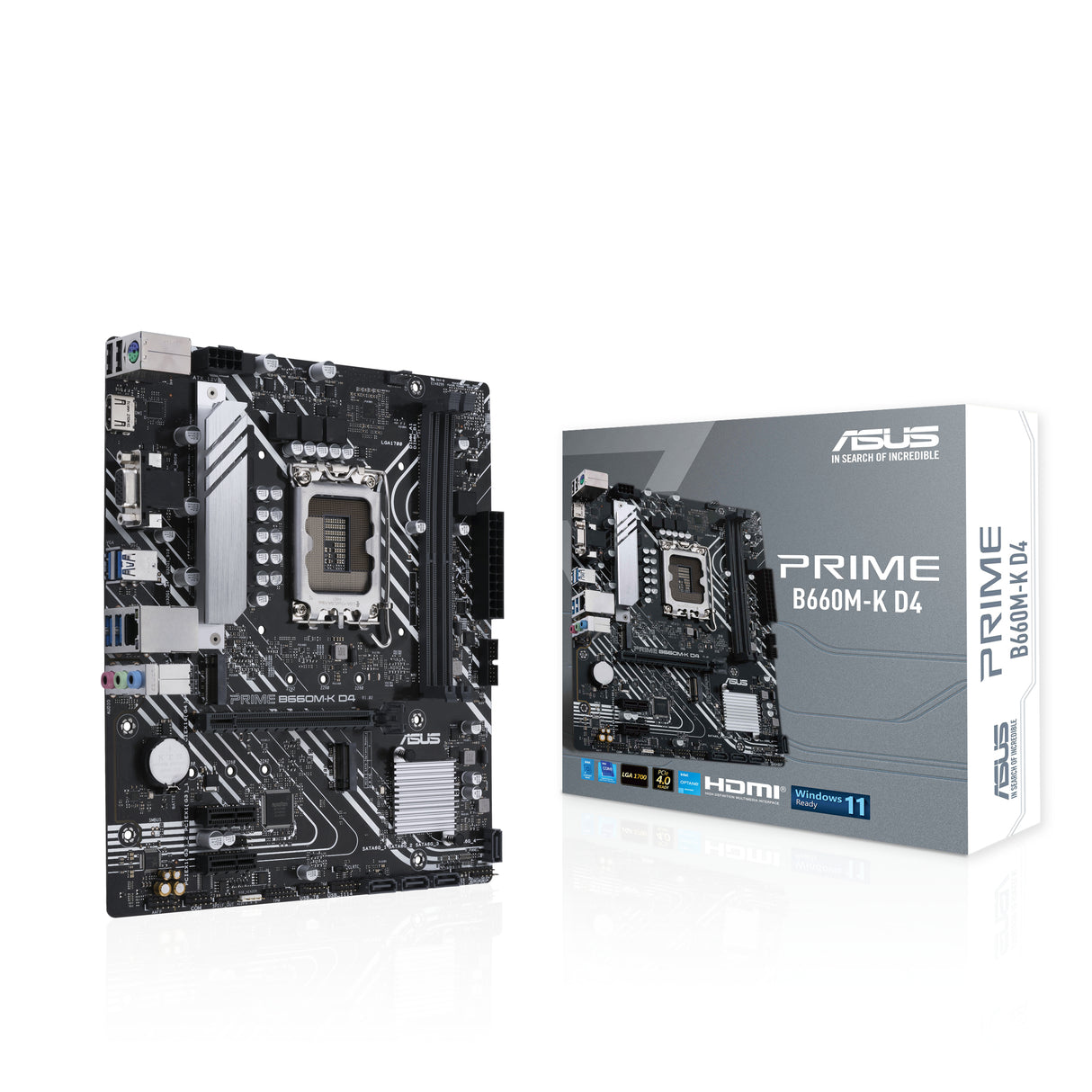 PRIME B660M-K D4 Intel B660 LGA 1700 micro ATX