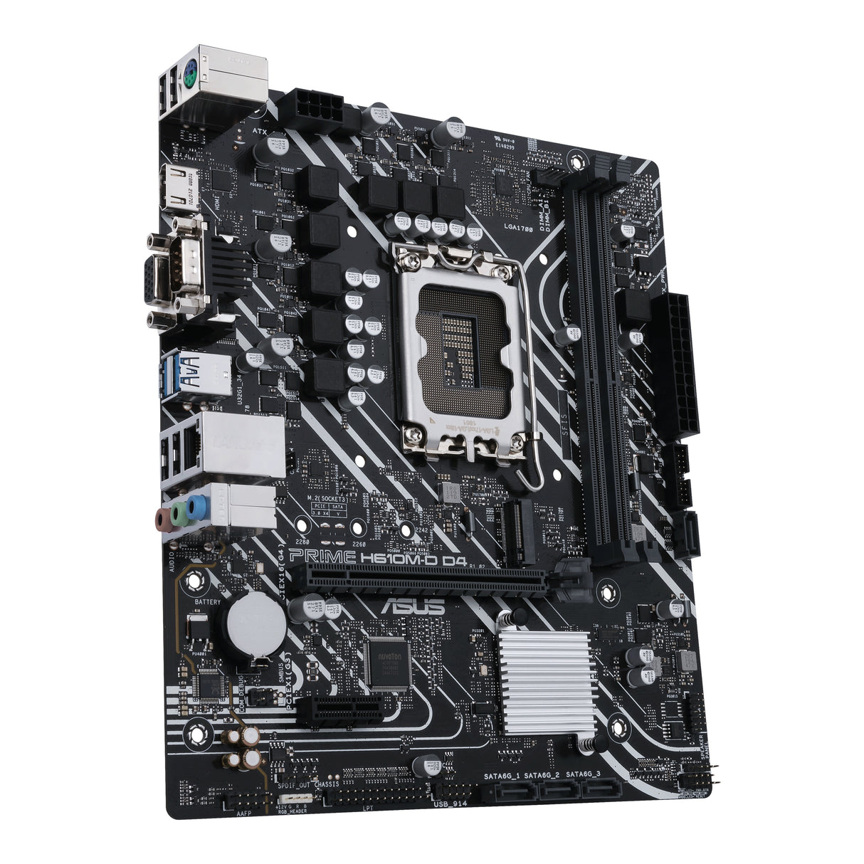 PRIME H610M-D D4 Intel H610 LGA 1700 micro ATX