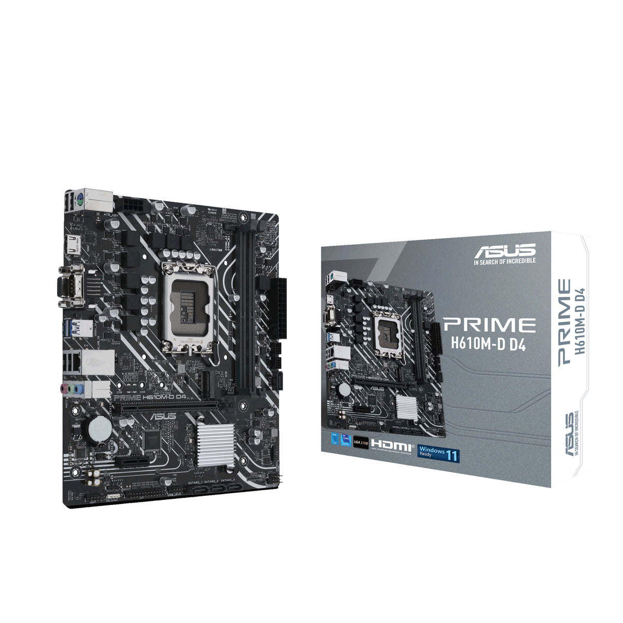 PRIME H610M-D D4 Intel H610 LGA 1700 micro ATX