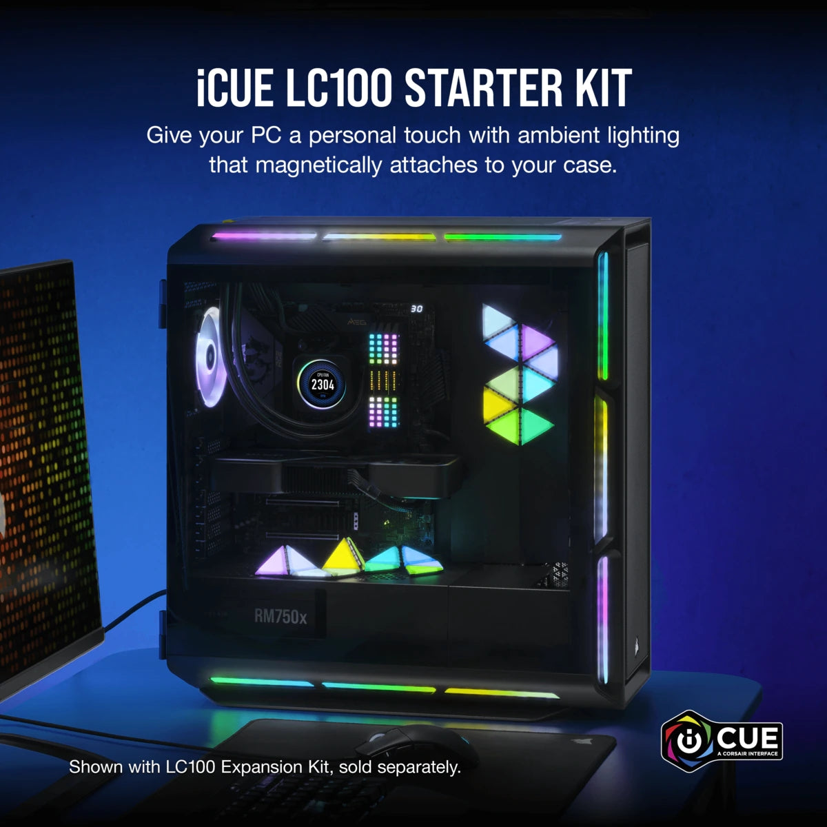 iCUE LC100 Smart Case Lighting Triangles, Startsats