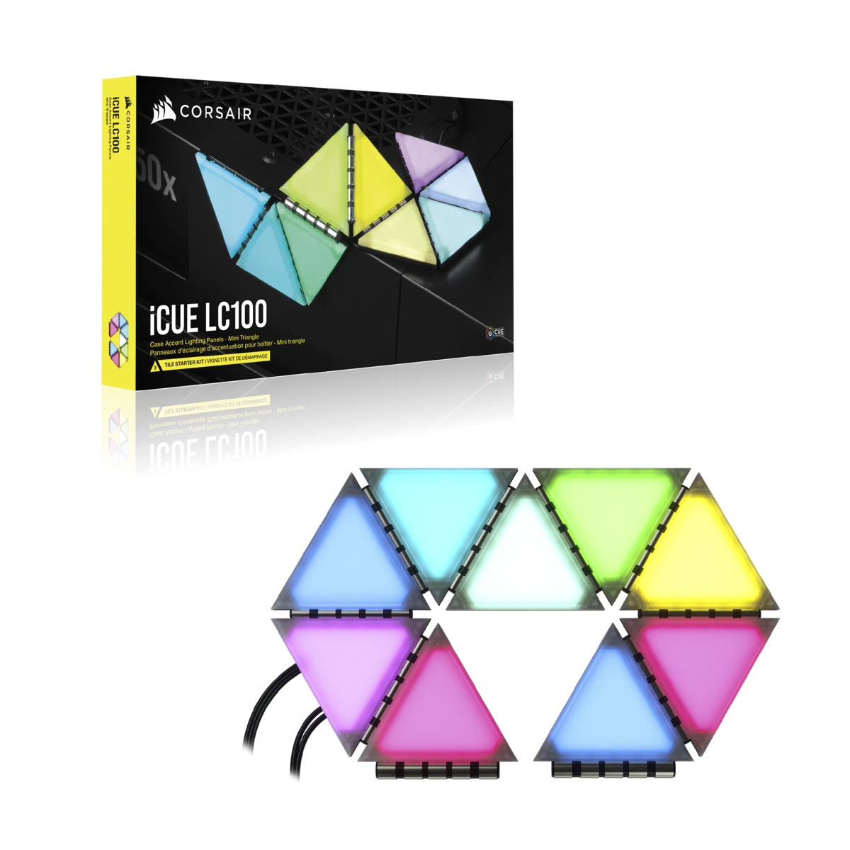 iCUE LC100 Smart Case Lighting Triangles, Startsats