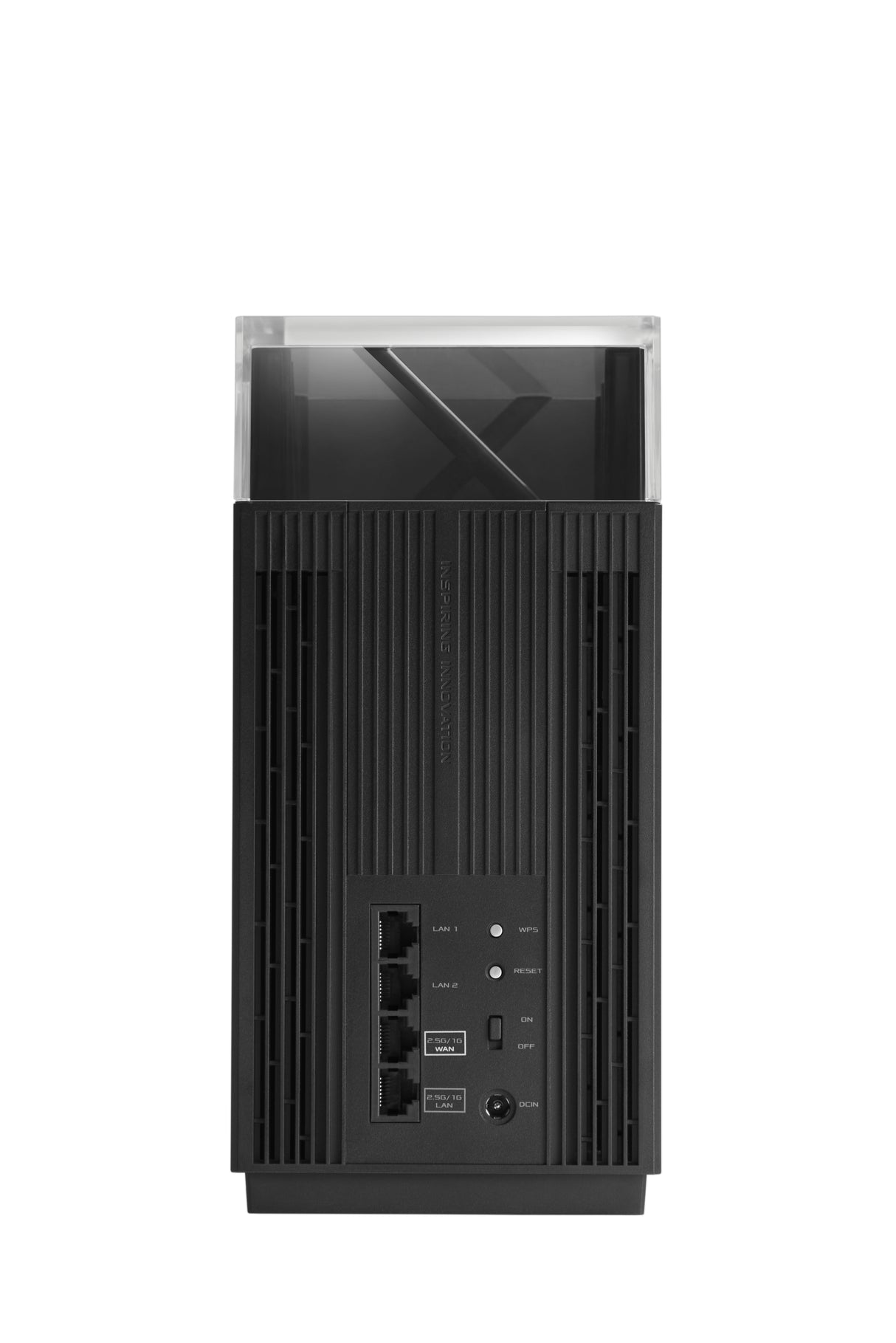 ZenWiFi Pro ET12 Tri-band (2.4 GHz / 5 GHz / 6 GHz) Wi-Fi 6E (802.11ax) Black 3 Internal