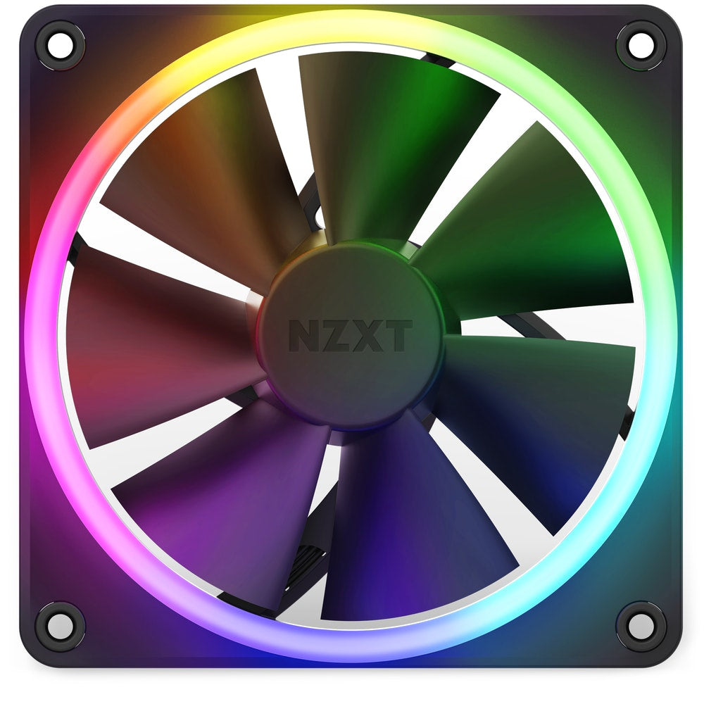 F120 RGB 12 cm Black