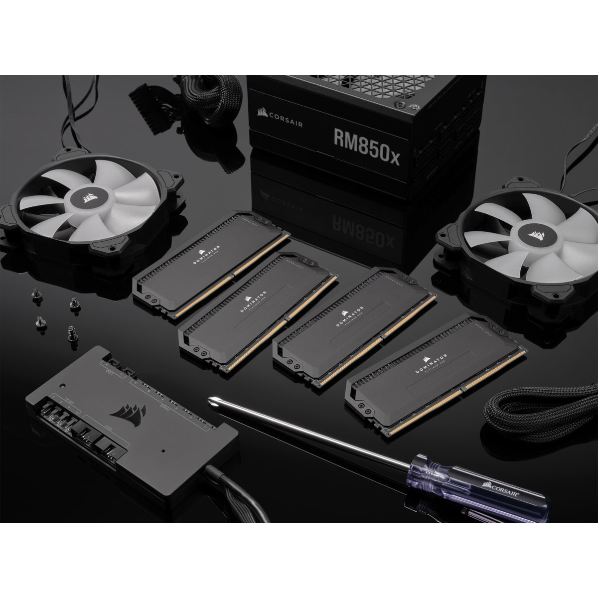 Dominator Platinum RGB Svart 32GB (2x16GB)  6000MHz DDR5