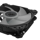 TUF Gaming TF120 ARGB Fan - Triple Fan Kit with ARGB Controller Computer case Air cooler 12 cm Black