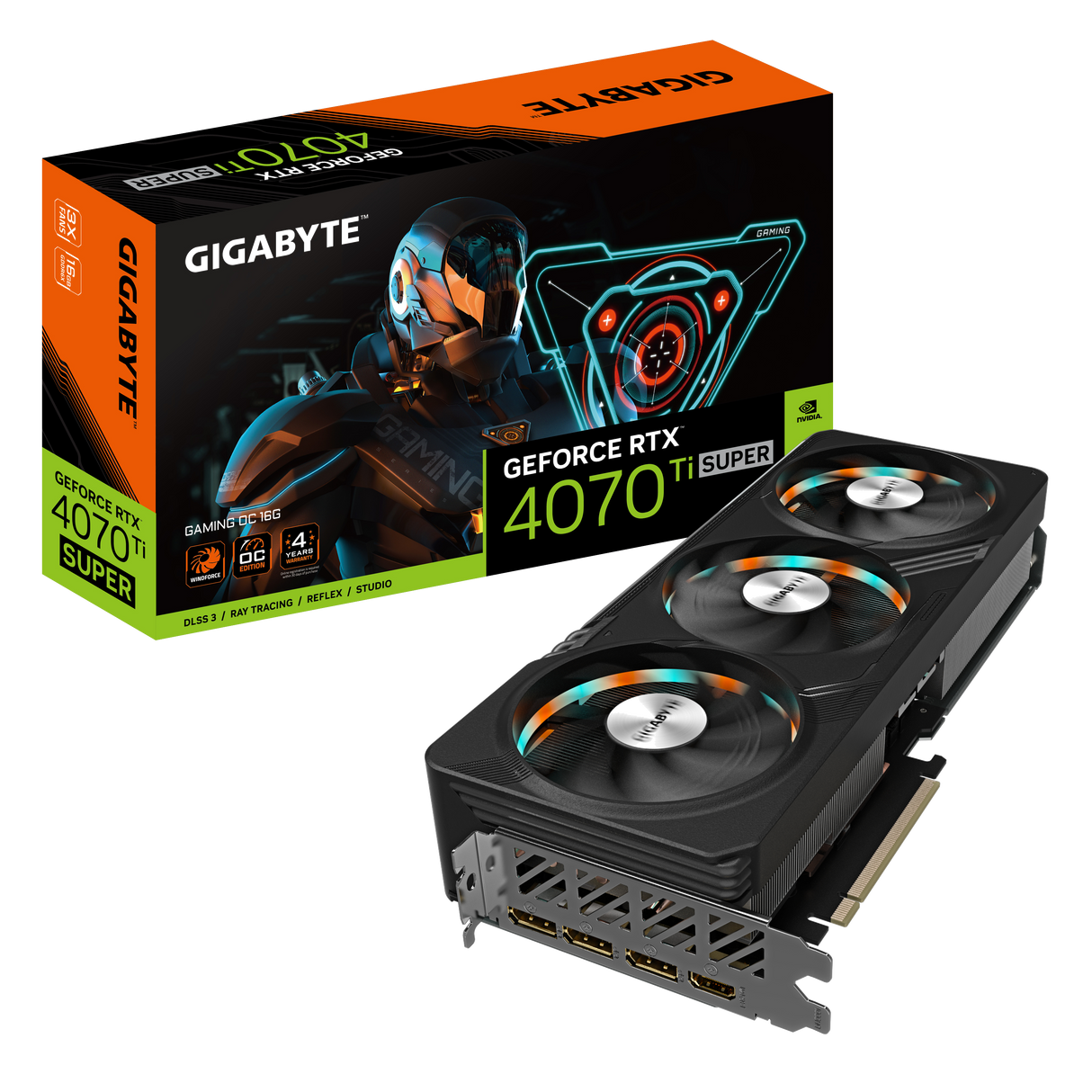 GAMING GeForce RTX 4070 Ti SUPER OC 16G