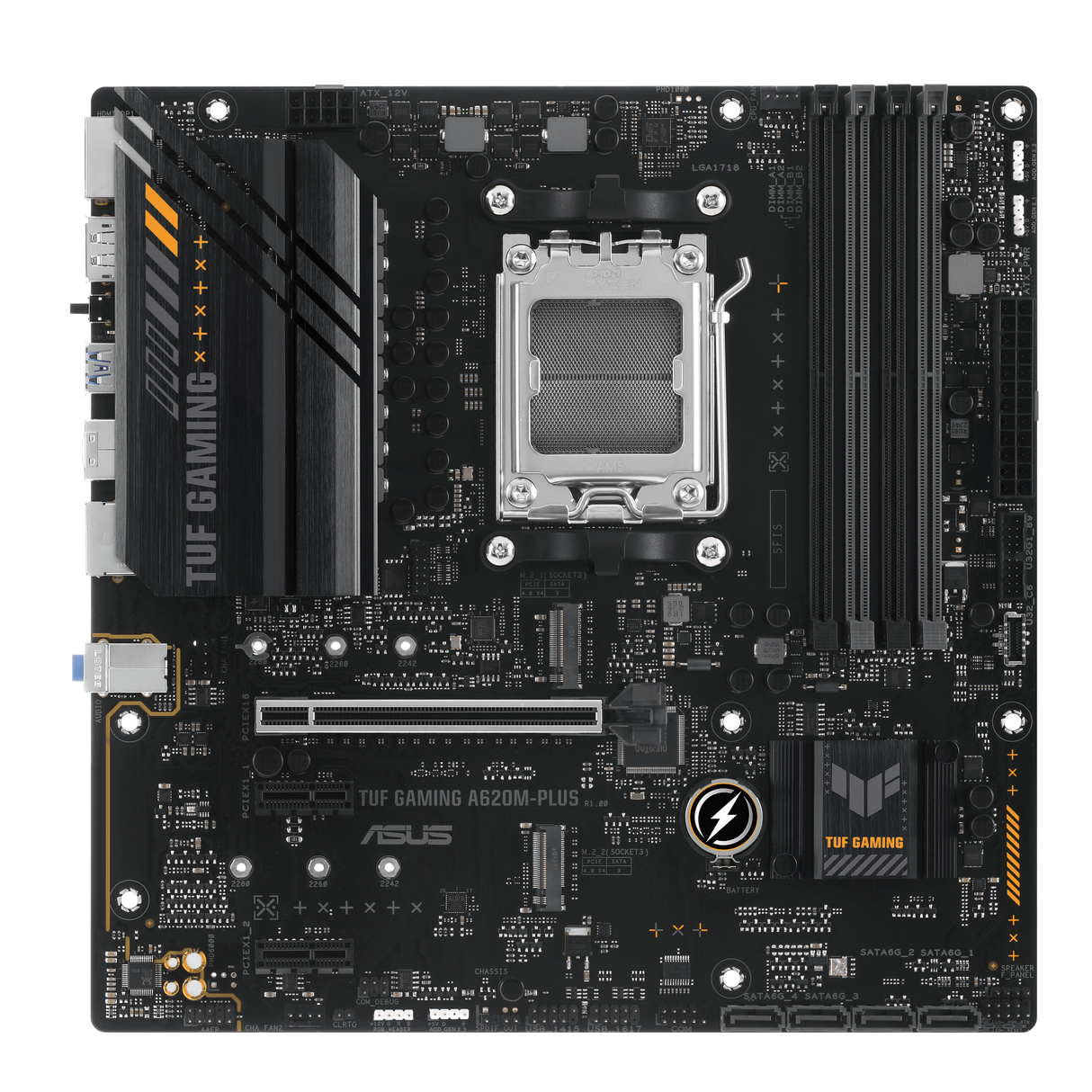 TUF GAMING A620M-PLUS AMD A620 Socket AM5 micro ATX