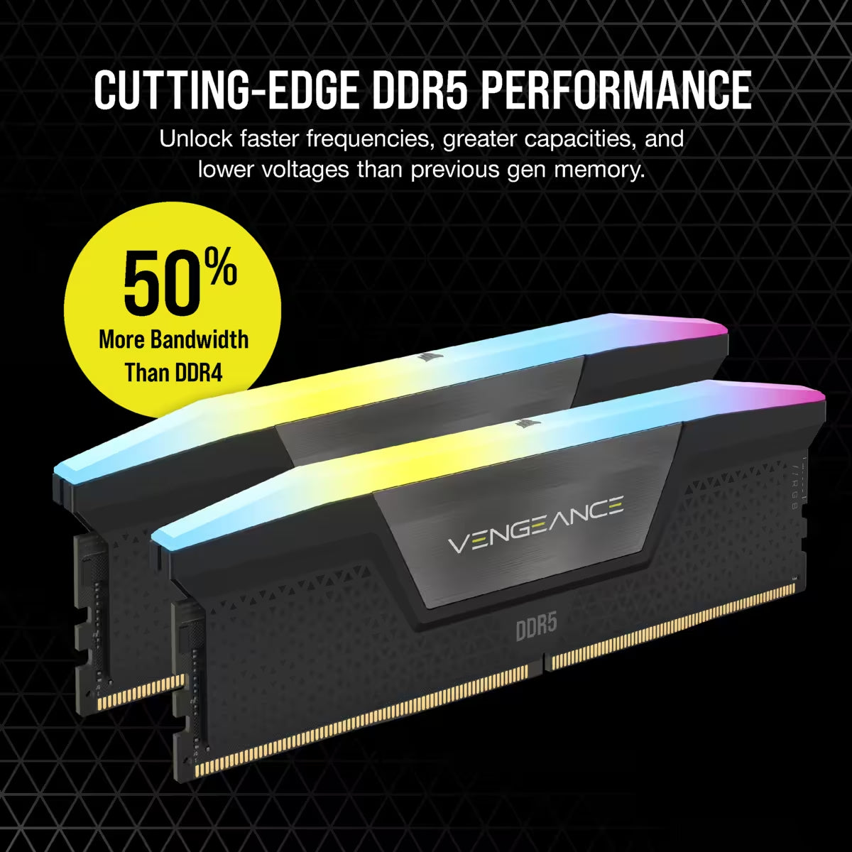 Vengeance RGB 32GB (2x16GB) 6400MHz DDR5