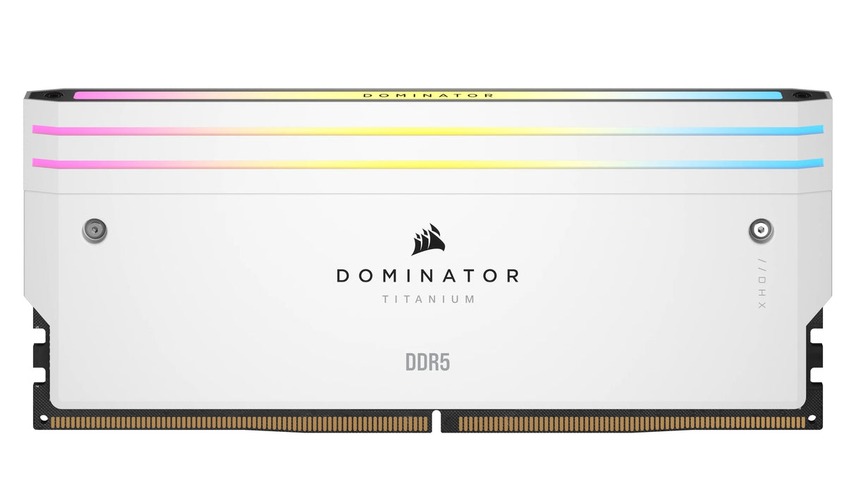 Dominator Titanium RGB Vit 64GB (4x16GB) 6000MHz DDR5