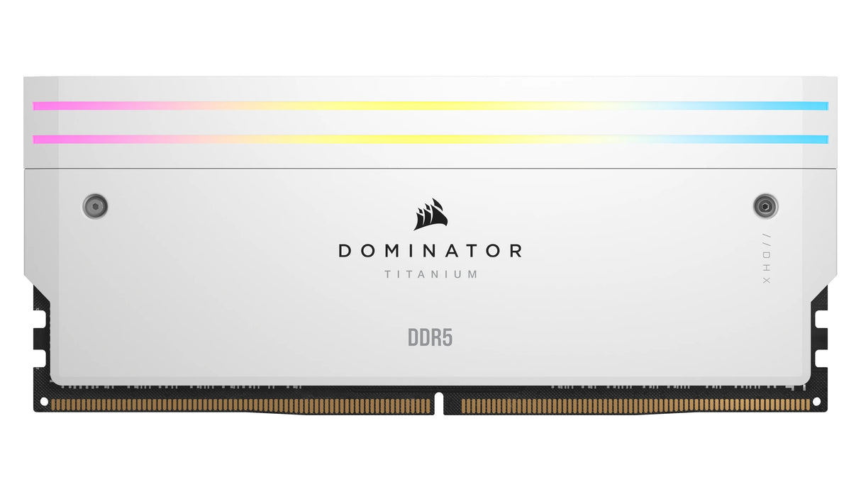 Dominator Titanium RGB Vit 64GB (4x16GB) 6000MHz DDR5