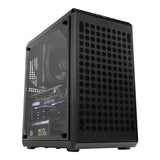 Q300L V2 Mini Tower Black, Transparent