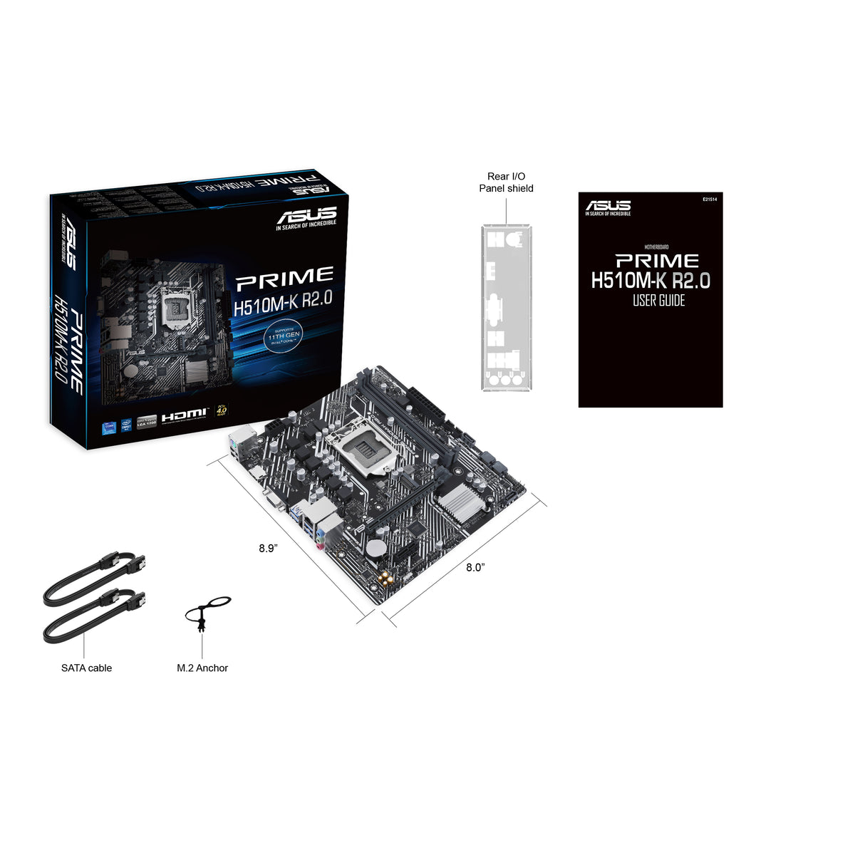 PRIME H510M-K R2.0 Intel H470 LGA 1200 micro ATX