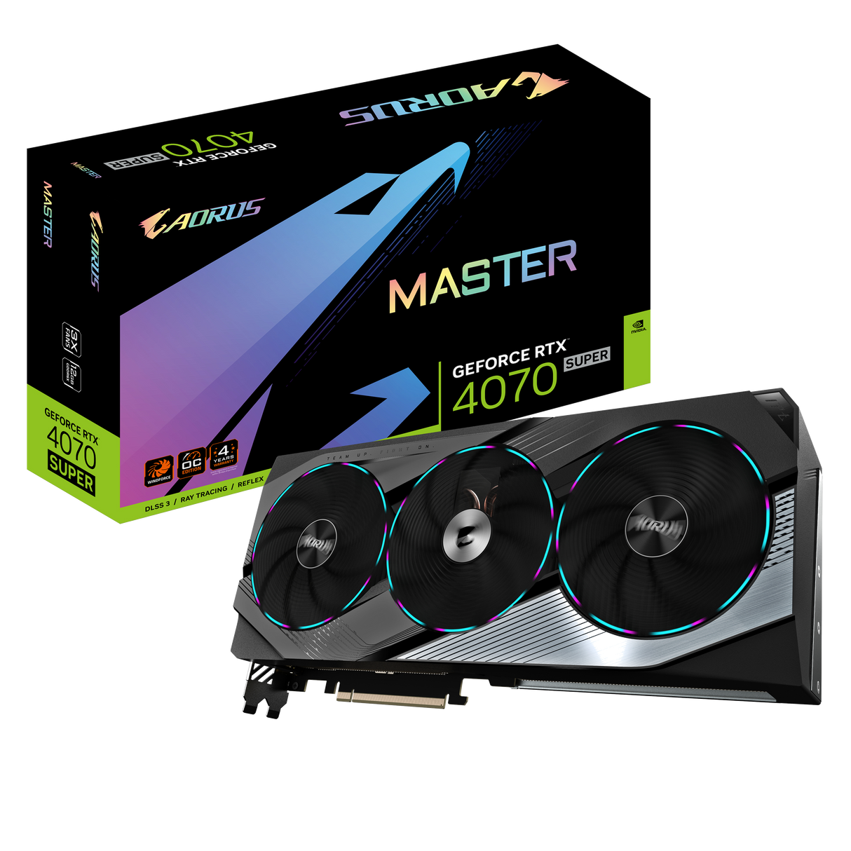 AORUS GeForce RTX 4070 SUPER MASTER 12G